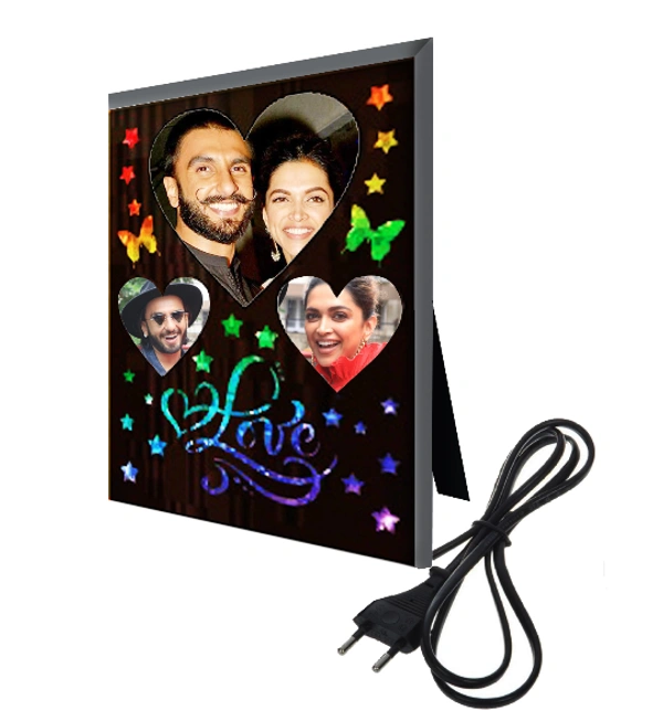 Happy Anniversary LED Photo frame 8x6 - 8x6